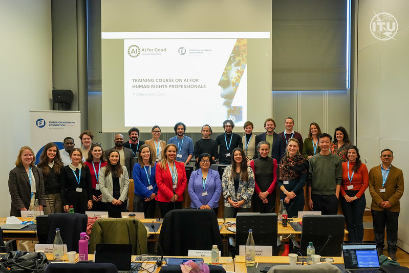 IMPACT OSS presented at AI training for human rights professionals